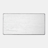 Elegantes Weiß- und Graukorn Schreibtischunterlage (Vorderseite)