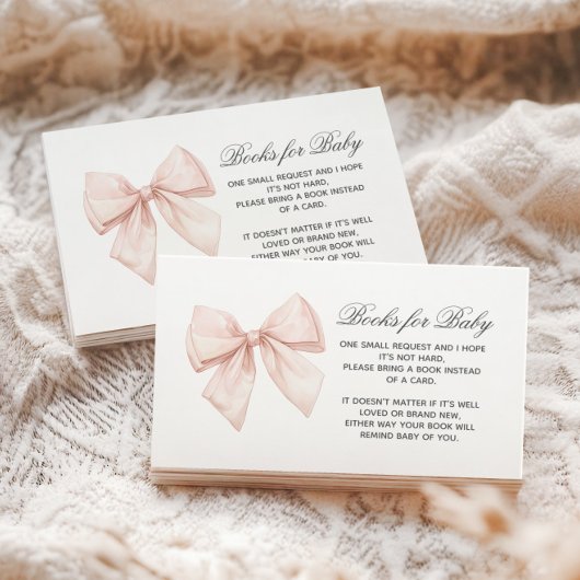 Elegantes Weißbuch für Babyaufkleber Begleitkarte