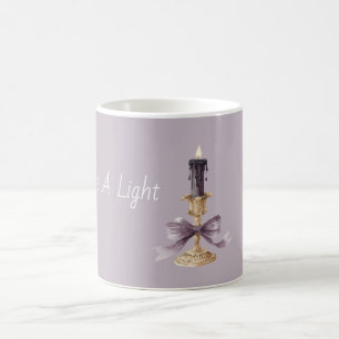 Elegantes weißes Abstrakt Kaffeetasse