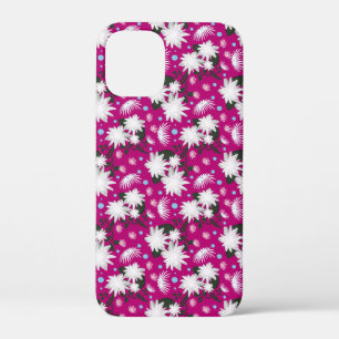 Elegantes weißes Blumenmuster Botanisches Design Case-Mate iPhone Hülle
