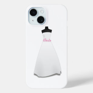 Elegantes weißes Brautkleid Braut Case-Mate iPhone Hülle