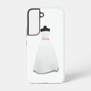 Elegantes weißes Brautkleid Braut Samsung Galaxy Hülle