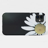 Elegantes weißes Gänseblümchen Case-Mate iPhone Hülle (Rückseite (Horizontal))