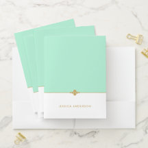 Elegantes, weißes Gold Personalisiert