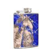 Elegantes, weißes Granit-Marmor Flachmann (Rechts)