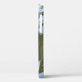 Elegantes weißes Lotus-Akrylkunstwerk | Case-Mate iPhone Hülle (Rückseite / Links)