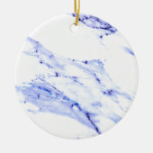 Elegantes, weißes Marmorgranitmuster Keramikornament (Vorne)