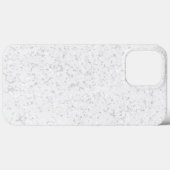 Elegantes weißes Marmormuster Case-Mate iPhone Hülle (Rückseite (Horizontal))