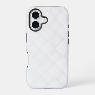 Elegantes Weißes Muster iPhone 16 Hülle