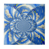 Elegantes, weißes Orchideenlackieren Fliese (Vorderseite)