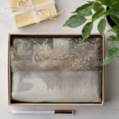 Elegantes Weißes Pferd Seidenpapier (Geschenk)