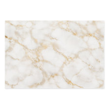 Elegantes weißes und goldenes Marmorpapier