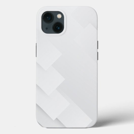 Elegantes Weißmarmor  Case-Mate iPhone Hülle (Rückseite)