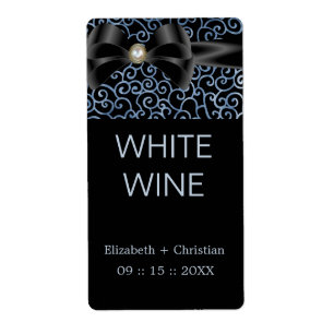 Elegantes Whispers Weinlabel