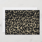 Elegantes White Black Script 4 Foto Graduate Einladung (Rückseite)