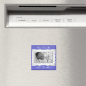 Elegantes White Frame Magnet (In Situ (Geschirrspüler))