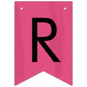 Elegantes White Gown Brautparty Banner (Dritte Fahne)