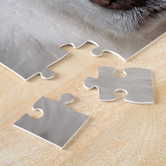 Elegantes White Great Pyrenäen Dog Puzzle (Seite)