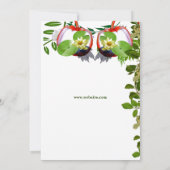 Elegantes White Lotus Pumpkins Erntedank Abendesse Einladung (Rückseite)