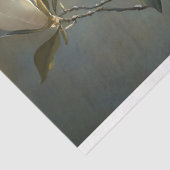 Elegantes White Magnolias Decoupage Seidenpapier (Ausschnitt)