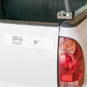 Elegantes White/Silver Wedding Water Flasche Label Autoaufkleber (Auf Lkw)