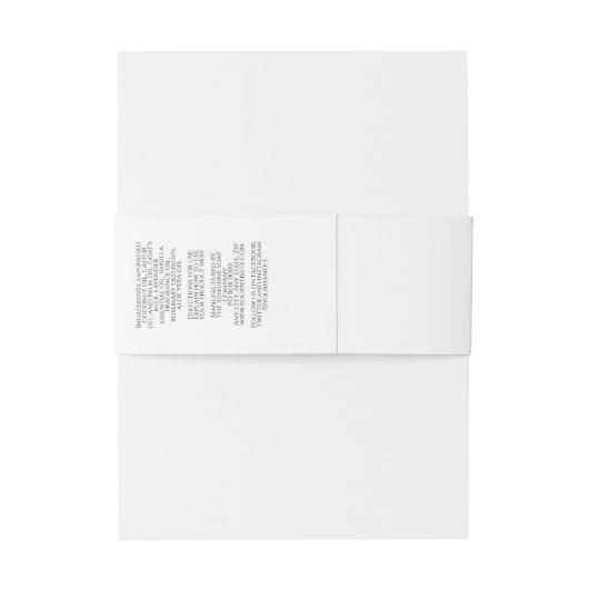 Elegantes White Soap Bly Band (Rückseitenbeispiel)