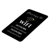 Elegantes WiFi Magnet (Linke Seite)