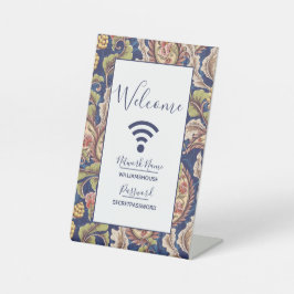Elegantes WIFI-Passwort für Familien Sockelschild
