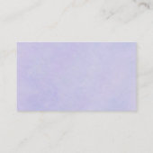 Elegantes Wildblume Brautparty Begleitkarte (Rückseite)