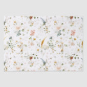 Elegantes Wildblume Garden Tissue Seidenpapier (Vorderseite)