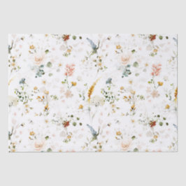 Elegantes Wildblume Garden Tissue Seidenpapier