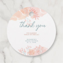 Elegantes Wildblume Wasserfarbenes Brautparty