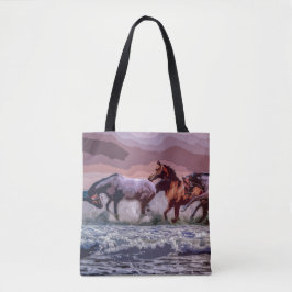 Elegantes Wildes Pferd| Gesamtbeutel Tasche
