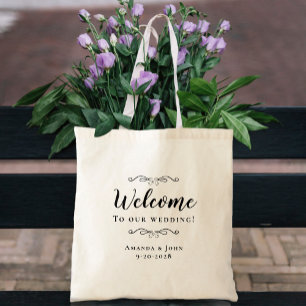 Elegantes Willkommen Hochzeit Hotel Gastgeschenk S Tragetasche
