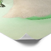 Elegantes Willkommensschild für Brautparty mit Sal Poster (Ecke)