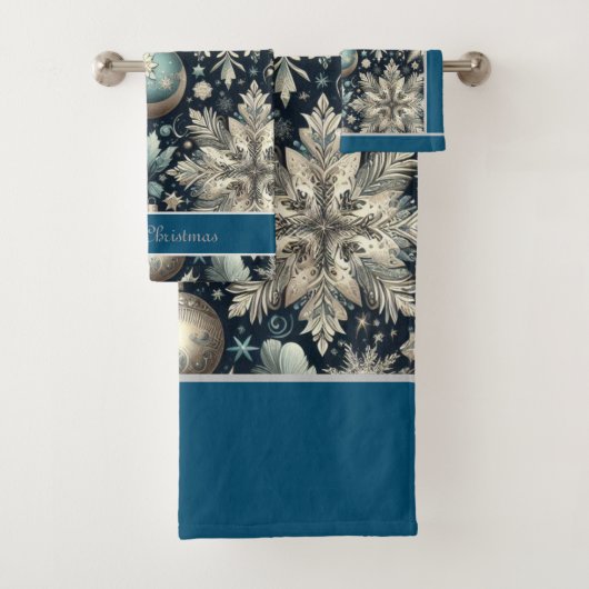 Elegantes Winter Bath Handtuch Set (Insitu)