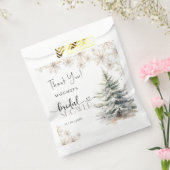 Elegantes Winter-Brautparty Geschenktütchen (Versiegelt)