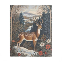 Elegantes Winter Deer Nature Design