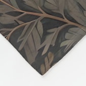 Elegantes Winter Deer Nature Design Fleecedecke (Ecke)