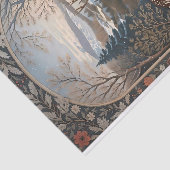 Elegantes Winter Deer Nature Design Seidenpapier (Ausschnitt)