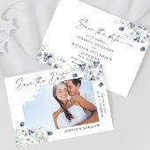 Elegantes Winter Foliage FOTO Hochzeit speichern S Save The Date