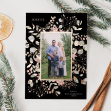 Elegantes Winter Watercolor Foto