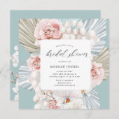 elegantes winterblaues böhmisches Brautparty (Vorne/Hinten)