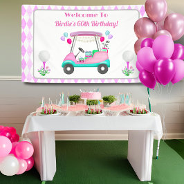 Elegantes Women's Golf Party Banner