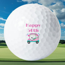 Elegantes Women's Golf Party Cart 50. Geburtstag
