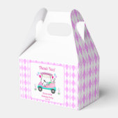 Elegantes Women's Golf Party Geschenkschachtel (Rückseite)