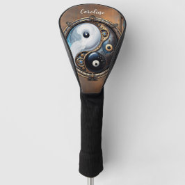 Elegantes Yin-Yang-Zeichen Golf Headcover