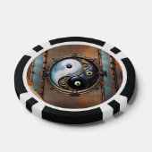 Elegantes Yin-Yang-Zeichen Pokerchips (Einzeln)