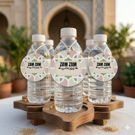 Elegantes Zamzam-Wasserflaschen-Geschenkanhänger - Geschenkanhänger