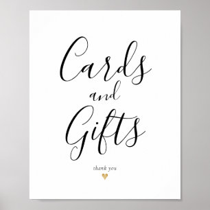Elegantes Zeichen für kalligraphische Karten und G Poster